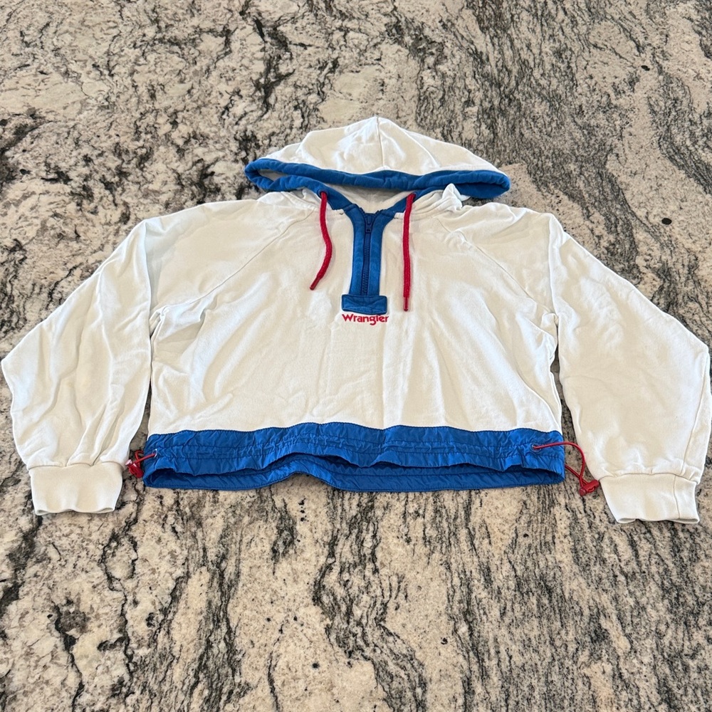 Wrangler Red, White and Blue Hoodie